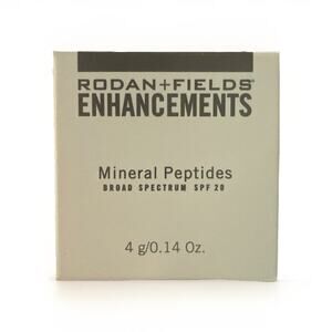Rodan + Fields Enhancements Mineral Peptides SPF 20 BRONZE .14 oz NEW